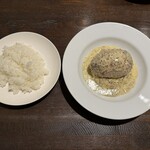 Saramanje Hiro - ハンバーグ　マスタードクリームソース1