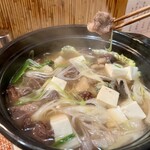 Hayabusa - 熊鍋は最高に美味。