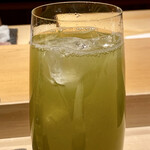 鮨 はしもと - 冷たい緑茶