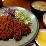 とんかつ大関 - ロースカツ定食