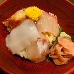 Izakaya Rokudan - 海鮮ちらし寿司♪