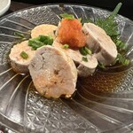 金町製麺 - あん肝ポン酢　450円