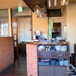 おきな堂 - 2階席カウンター