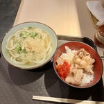 Udon Zero San Hachi - 朝セット460円