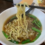 台湾料理 天福 - 麺飯セット　990円　の台湾ラーメン