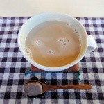 ikkＡ - マロン豆乳ほうじ茶ラテ