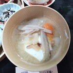 YACCO豆富店 - 追加、お味噌汁