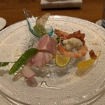 Risutorante Kasa Setouchi - 前菜の盛り合わせ