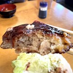 木原食堂 - ハンバーグはふわっふわこの時は当たり❗️たまに、ねちょネチョの時もありますが、、、そこはご愛嬌（笑）