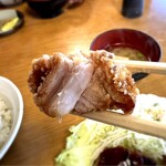 木原食堂 - サクッと身はプリッとジューシー❗️日により油ギッシュな時もありますが、そこはご愛嬌