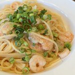 PIZZERIA 32 - 明太子海鮮スパゲティ