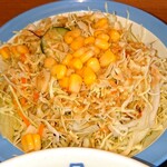 松屋 - カルビ焼肉定食 のサラダ