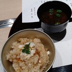 近江肉 こまきち - ご飯＆味噌汁