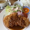 ファミリーレストラン キャロット - ポークカツランチ(ご飯大盛り無料) 850円