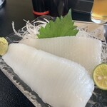 魚屋の喰い処まつ田 - いか刺し   1540円(税込)