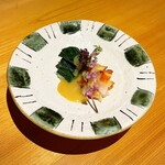 いざかや しん - 好物の夜泣き貝(ナガニシ)をぬたでリクエスト(o^^o)日本酒との相性も抜群です。