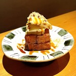 いざかや しん - 毎回注文させて頂くデザートの『きなこパン』です(o^^o)和と洋のマリアージュが素敵です。