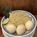 中華そば 千乃鶏 - 昆布水つけ麺　麺
