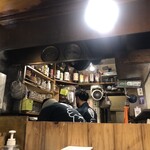 炭火酒場 えん陣 - 店内(調理場)