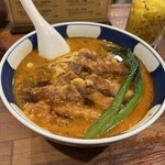 支那麺 はしご - ♦️排骨担々麺¥1.100
            　※ライス無料
            　※後会計