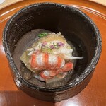銀座 しのはら - 海老、鮑、白魚、帆立貝等ゼリー寄せ