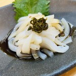 魚洋水産 - イカの青唐辛子漬け