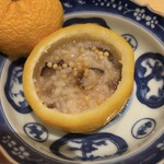銀座 しのはら - 海鼠の柚子釜