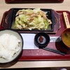 柿安 ミート エクスプレス - 料理写真:鉄板にんにく鶏キャベツ定食