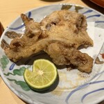 銀座 しのはら - 瀬戸内海産 河豚の唐揚げ