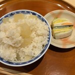 銀座 しのはら - 大根ご飯