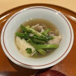 銀座 しのはら - ツキノワグマ、鼈仕立て