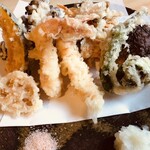 流山 すず季 - 天ぷら盛り合わせ