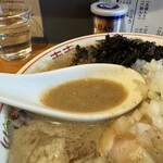 自家製手もみ麺 鈴ノ木 - ドロドロスープがうまい！