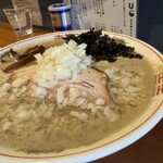 自家製手もみ麺 鈴ノ木 - 良い濁りですね