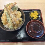 ほっとぴあ - 冬天丼(900円税込)