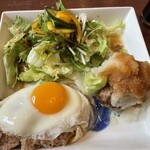 日本茶専門店 茶倉 - 豆腐ハンバーグセット