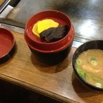 お好み焼 花菱 - 2013.11.18 ご飯セット。関西人には必須だね♪