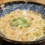 Ooedo Udon Sakura - 肉かす　並　790円　焦がしたホルモンが旨い❗