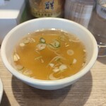 中華料理 一番 - 付属のスープ