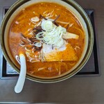 らぁめんや - 辛味噌ラーメン　熱々で美味しそう!