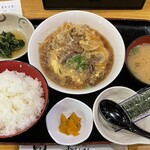 まどもあぜる - 肉たま定食