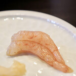 鮨 十兵衛 - 甘海老づけ、海老の味噌も漬けに