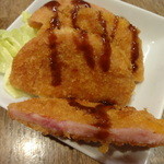 もつくし - ハムカツ：２２０円