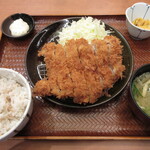 Gohan Dokoro Katsu An Hakodate Wakamatsuten - 大判チキンかつ定食