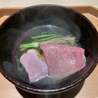 杦 - 鴨と牛肉の鍋