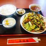 萬福楼 本店 - 「炒合菜(五目野菜炒め)」