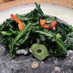 ロス タコス アスーレス - 春菊とフレッシュチーズ