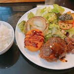 Teppanyaki Koube Fuji - 鉄板焼き屋のお肉ランチ1980円