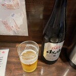 Saeki - 中瓶ビール　アサヒスーパードライ