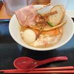 札幌 海老麺舎 - 料理写真:ど海老+味玉